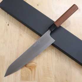 Faca japonesa do chef gyuto KOUTETSU SHIBATA Série aogami super Tam:21/24cm
