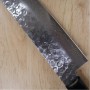 Faca japonesa do Chef gyuto- SAKAI TAKAYUKI - Inox 45 camadas damascus- Tam: 18/21cm