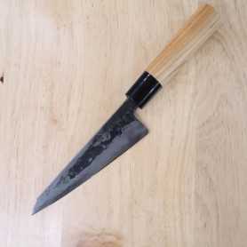 Faca japonesa Honesuki para desossar - Miwa - Azul 1 Aço - Tamanho 15cm