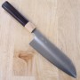 Faca japonesa santoku KEI KOBAYASHI Série SG2 morado Tam:17cm