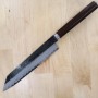 Faca japonesa gyuto kiritsuke - Redorca - damasco Aogami 2 - série especial midare montan - Tamanho:24cm