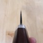 Faca japonesa gyuto kiritsuke - Redorca - damasco Aogami 2 - série especial midare montan - Tamanho:24cm