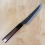 Faca japonesa butcher NIGARA Inox SG2 kurouchi martelado Tam:17cm