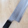 Faca japonesa santoku - NIGARA - Migaki Tsuchime - SG2 - Tam: 18cm