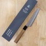 Faca japonesa petty- NIGARA - Inox SG2 - Migaki Tsuchime - Tam:15cm