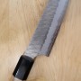 Faca japonesa petty- NIGARA - Inox SG2 - Migaki Tsuchime - Tam:15cm