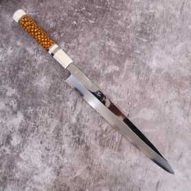 Couteau artisanal Japonais Yuta Katayama - Santoku VG10 16,5 cm