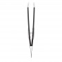 Pinça com ponta diagonal GREEN BELL Série Odoroki no ke nuki black gt-233