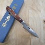 Faca japonesa paring MIURA KNIVES - Série Mahogany Damascus - Tam:8cm