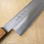 Faca japonesa do chef gyuto - MIURA - Damascus Ginsan - Tam: 21cm