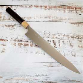 Faca japonesa sujibiki - KEI KOBAYASHI -Inox SG2 rosewood Tam: 27cm