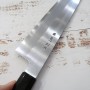 Faca japonesa Chef Gyuto - MIURA - Aço carbono super Blue - Shinogi - Série Itadaki - Tam: 24cm