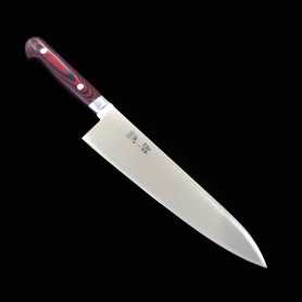 Faca japonesa do chef gyuto SUISIN Sweden inox premium wine black m...