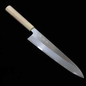 Faca japonesa do chef gyuto kataha MIURA OBIDAMA Carbon blue 2 Tam: 24 cm