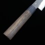 Faca japonesa utility Knife - SHIZU HAMONO - Gen - Inox VG-10 Black Damascus - Tam: 16cm