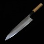 Faca para chef japonês gyuto- HATSUKOKORO - Thick Nashiji - Carbon white 2 - Tam: 21cm