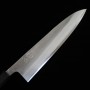 Faca para chef japonês gyuto- HATSUKOKORO - Thick Nashiji - Carbon white 2 - Tam: 21cm