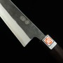 Faca japonesa para chef - IKENAMI HAMONO - Aço branco 1 - Revestida de aço inoxidável Tamanhos: 21/24/27cm