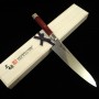 Faca japonesa do chef gyuto ZANMAI - Série Ultimate Aranami - tam:1...