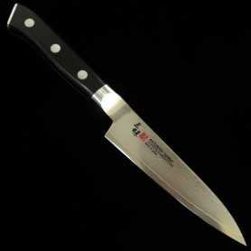 Faca japonesa Petty ZANMAI - Série Classic Damascus Black - tam: 11...
