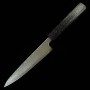 Faca japonesa petty - MIURA Inoxidável SLD Uzunami Cabo personalizado Tam: 13,5 cm