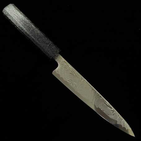 Faca japonesa petty - MIURA Inoxidável SLD Uzunami Cabo personalizado Tam: 13,5 cm