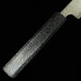 Faca japonesa petty - MIURA Inoxidável SLD Uzunami Cabo personalizado Tam: 13,5 cm