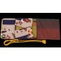 FUJISHIKA BOLSA ROLO PARA FACA - Feito de quimono vintage e obi - Tamanho: 85×33cm