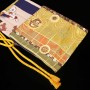 FUJISHIKA BOLSA ROLO PARA FACA - Feito de quimono vintage e obi - Tamanho: 85×33cm