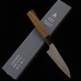 Faca japonesa petty - NIGARA - SG2 - Madeira Teca- Tam: 12cm