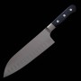 Faca japonesa Santoku - MIURA - Inox Molybdneum- com concavos - Cabo em madeira - Tam: 16cm