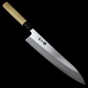 Faca japonesa do chef gyuto MIURA Aço carbono white 1 Tam:21/24cm
