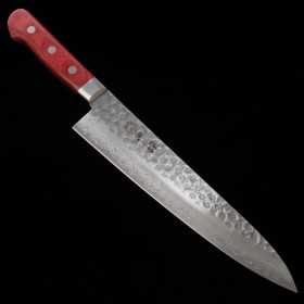 Faca japonesa do chef gyuto SUISIN Série damascus wine - 21/24cmcm