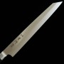 Japanese KiritukeYanagiba Knife - SAKAI TAKAYUKI - GrandChef - Black Seath - size: 26cm