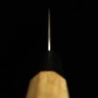 Faca chef japonesa Gyuto - Miura Knives - Shirogami N.1 - Acabamento martelado - Cabo em madeira de magnólia - Tam: 24cm