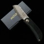 エムカスタMCUSTA Petit VG-10ダマスカス MC-0211D ブラック/オレンジ　45mm