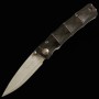 Canivete Mcusta Vg10 Série shinra emotion take - damascus -black pakka wood MC-0076DP - 71mm
