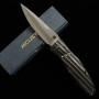 Canivete Mcusta Vg10 Damascus Série Sengoku - Oda Nobunaga - 94mm