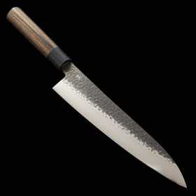 Faca do chef gyuto SHIZU HAMONO Série GEN VG-10 black damascus Tam:18/21/24cm