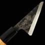 Faca Sabaki japonesa para peixes pequenos e Ell- Miwa - Azul 1 Aço - Tamanho 15cm