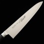 Japanese Chef Gyuto Knife - MISONO - EU Carbon Serie - flower engra...