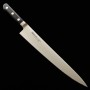 Faca japonesa slicer sujihiki MISONO Serie Molibdenio - Tam: 24/ 27/ 30cm