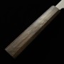 Faca japonesa kiritsuke gyuto- MIURA - Aço carbono aogami super Tam:21/24cm