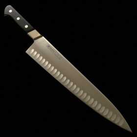 Faca japonesa do chef MISONO - Série UX - com gominho -aço sueco - Tam:18/21/24/27/30cm