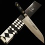 Japanese santoku Knife - MISONO - EU Carbon Serie - Sizes: 18cm