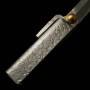 三浦MIURA 肥後小刀 鎚目乱刀 ナイフ型 小サイズ 4.3mm