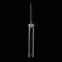 三浦MIURA 肥後小刀 鎚目乱刀 ナイフ型 小サイズ 4.3mm