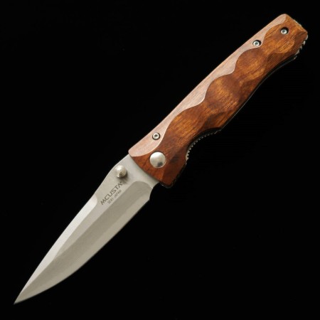 Canivete MCUSTA Vg10 damascus Série Elite iron wood MC-0125D- 94mm