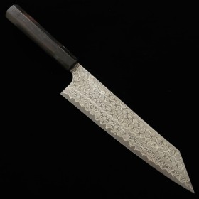 Faca japonesa kiritsuke gyuto - NIGARA - Anmon SPG2 damascus - Tam: 21/24/27cm