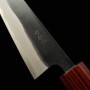 Faca japonesa Petty - MIURA - Murasame - Aogami No.2 - Kurouchi - TAm: 13.5cm